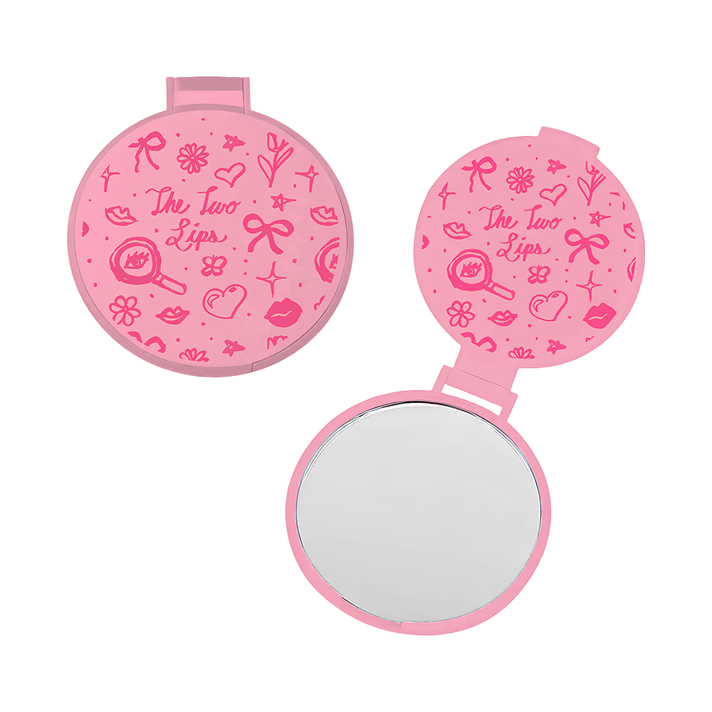 The Two Lips Compact Mirror