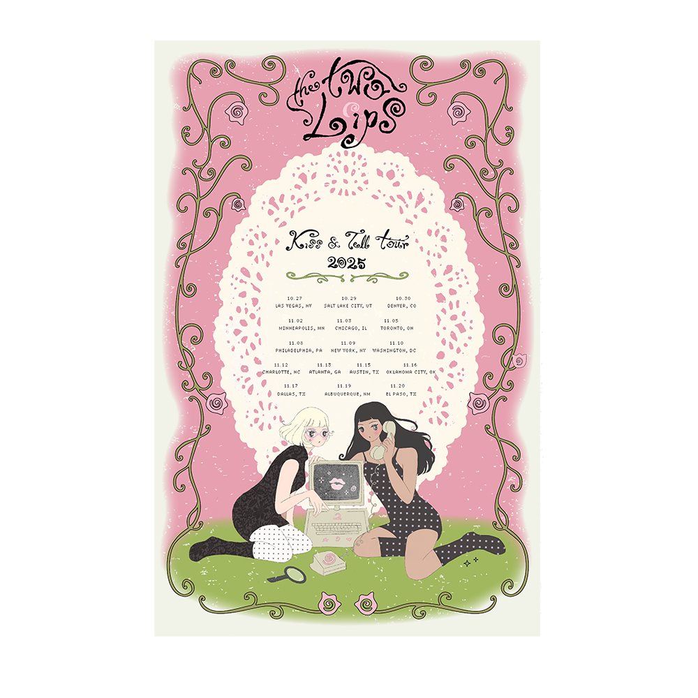 The Two Lips Tour Poster - Signed